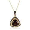 Le Vian ® Grand Sample Sale 14k Honey Gold 3.47 Ct. Tw. Diamond & Gemstone Necklace In Brown