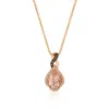 Le Vian Ladies' Semi Precious Fashion Pendant In 14k Strawberry Gold In Pink