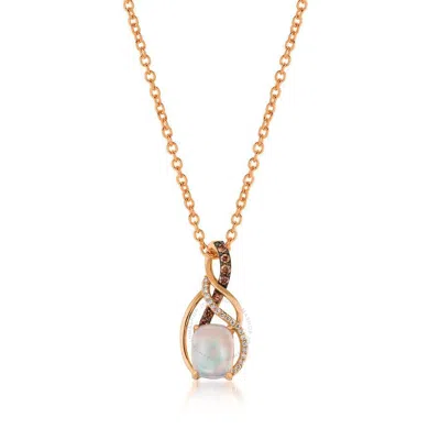 Le Vian Ladies' Semi Precious Fashion Pendant In 14k Strawberry Gold In White