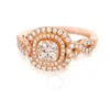 Le Vian Ladies Strawberry And Vanilla Ring In 14k Strawberry Gold In Pink/rose Gold Tone/gold Tone