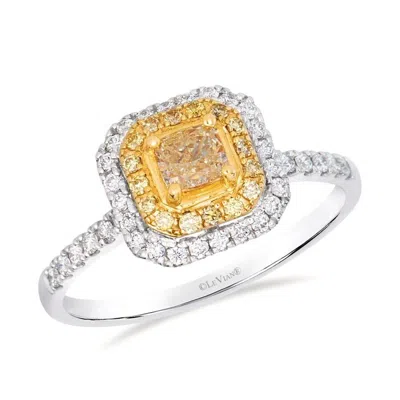 Le Vian Ladies Sunny Yellow Rings Set In 14k Strawberry Gold In Multi