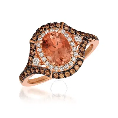 Le Vian Ladies Sunstone Rings Set In 14k Strawberry Gold In Pink/rose Gold Tone/gold Tone