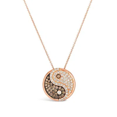 Le Vian Ladies Symbols Of Protection Necklaces Set In 14k Strawberry Gold In Rose Gold-tone
