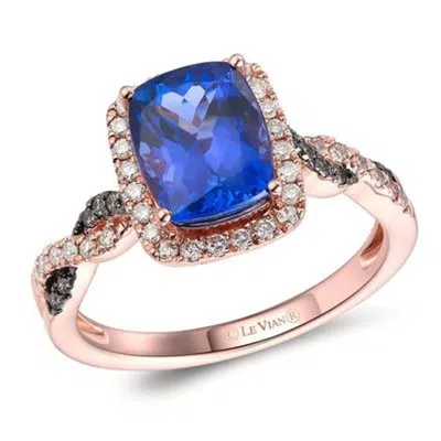 Le Vian Ladies Tranquility Rings Set In 14k Strawberry Gold