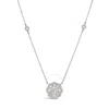Le Vian Ladies Vanilla Diamond Necklaces Set In 950 Platinum In White