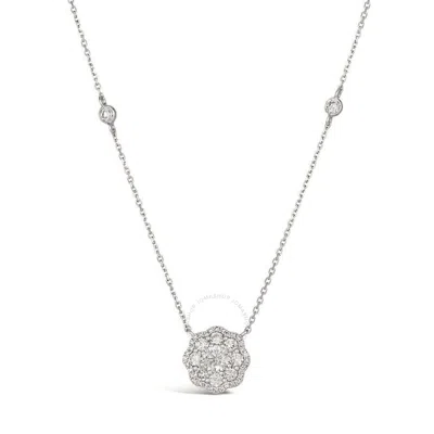 Le Vian Ladies Vanilla Diamond Necklaces Set In 950 Platinum In White