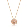Le Vian Ladies' Vanilla Diamonds Fashion Pendant In 14k Strawberry Gold In White