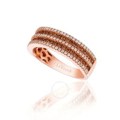 Le Vian Ladies Vanilla Diamonds Rings Set In 14k Honey Gold In Pink/rose Gold Tone/gold Tone