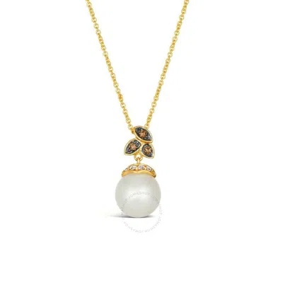 Le Vian Ladies Vanilla Pearls Necklaces Set In 14k Honey Gold In Yellow