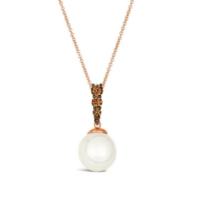 Le Vian Ladies Vanilla Pearls Necklaces Set In 14k Strawberry Gold
