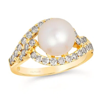 Le Vian Ladies Wisdom Pearl Collection Rings Set In 14k Honey Gold