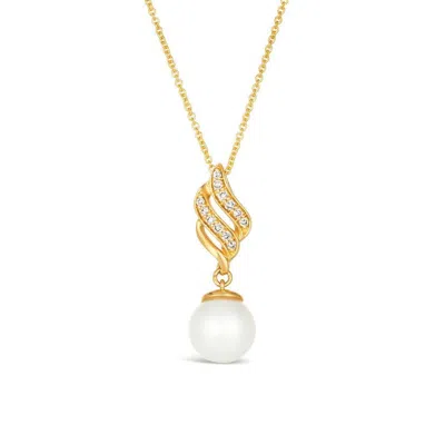 Le Vian Ladies Wisdon Pearls Necklaces Set In 14k Honey Gold In White