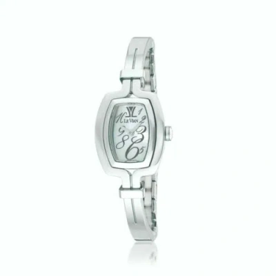 Pre-owned Le Vian Levian Stainless Steel Bangle Watch