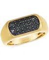 Le Vian Men's Blackberry Diamond Oval Cluster Ring (3/4 Ct. T.w.) In 14k Gold