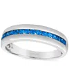 Le Vian Men's Cornflower Sapphire Band (5/8 Ct. T.w.) In 14k Gold In White Gold