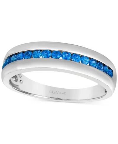Le Vian Men's Cornflower Sapphire Band (5/8 Ct. T.w.) In 14k Gold In White Gold