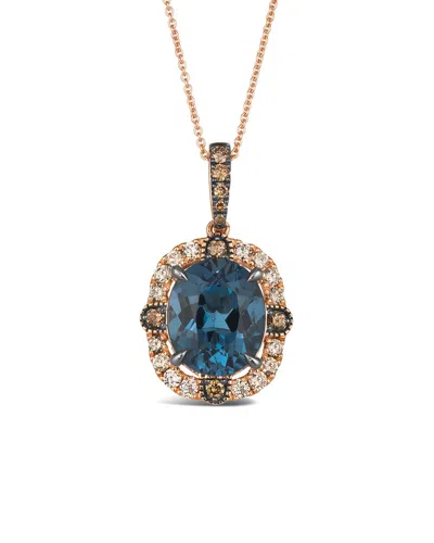 Le Vian ® Modern Romance 14k Rose Gold 5.65 Ct. Tw. Diamond & Topaz Pendant