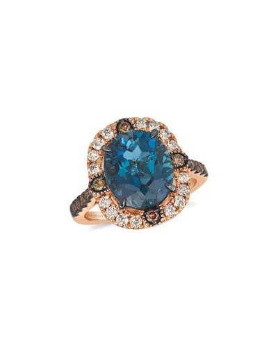 Le Vian ® Modern Romance 14k Rose Gold 5.74 Ct. Tw. Diamond & Topaz Ring