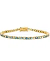 Le Vian Montana Sapphire (7 Ct. T.w.) Bracelet In 14k Honey Gold