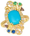 Le Vian Multi-gemstone Ring (0.31 Ct. T.w.) In 14k Honey Gold In Gold