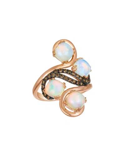 Le Vian ® Neapolitan Opal 14k Rose Gold 1.77 Ct. Tw. Diamond & Opal Cocktail  Ring