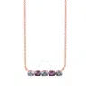 Le Vian Necklace Gray Spinel In Yellow