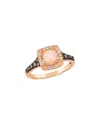 Le Vian ® Neopolitan Opal™ 14k Rose Gold 0.78 Ct. Tw. Diamond & Opal Ring
