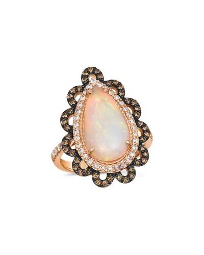 Le Vian ® Neopolitan Opal™ 14k Rose Gold 3.72 Ct. Tw. Diamond & Opal Ring In Metallic