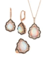 Le Vian Neopolitan Opal Nude Diamond Chocolate Diamond Ring Earrings Pendant Necklace Collection In 14k Stra In Rose Gold