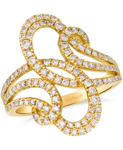 Le Vian Nude Diamond (0.89 Ct. T.w.) Ring In 14k Honey Gold
