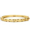 Le Vian Nude Diamond & Chocolate Diamond Filigree Bangle (3/8 Ct. T.w.) In 14k Honey Gold In 14k Honey Gold Bangle