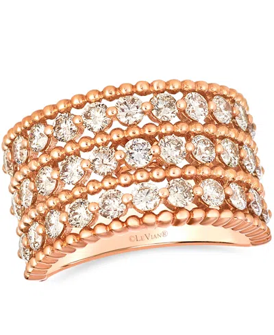 Le Vian Nude Diamond Ring (2.17 Ct. T.w.) In 14k Strawberry Gold