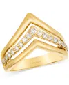 Le Vian Nude Diamond Ring (3/8 Ct. T.w.) Set In 14k Yellow Gold In Gold