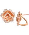 Le Vian Nude Diamond Rose Stud Earrings (1-1/20 Ct. T.w.) In 14k Rose Gold In Rose Gold