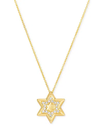 Le Vian Nude Diamond Star 18" Pendant Necklace (1/6 Ct. T.w.) In 14k Gold In Yellow Gold