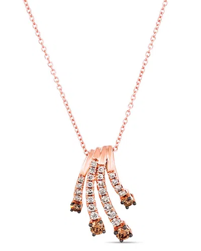Le Vian ® Nude Diamonds 14k Rose Gold 0.55 Ct. Tw. Diamond Pendant Necklace
