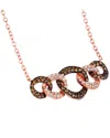 Le Vian Nude Palette 14k 0.01 Ct. Tw. Diamond Adjustable Necklace