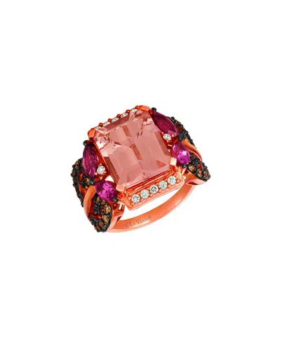 Le Vian ® Nude Palette 14k 5.57 Ct. Tw. Diamond & Morganite Ring In Pink