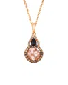 Le Vian ® Nude Palette 14k Rose Gold 1.01 Ct. Tw. Diamond & Morganite Pendant