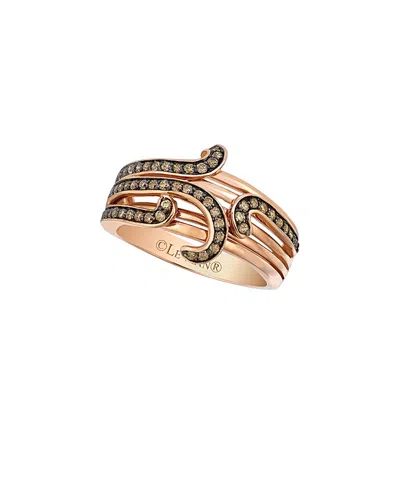 Le Vian ® Ocean Wave 14k Rose Gold 0.48 Ct. Tw. Diamond Band Ring