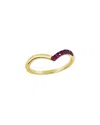 Le Vian ® Passion Ruby™ 14k 0.21 Ct. Tw. Ruby Band Ring