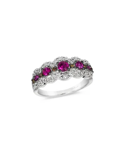 Le Vian ® Passion Ruby™ 14k 0.89 Ct. Tw. Diamond & Ruby Ring In Metallic