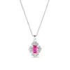 Le Vian Passion Ruby Pendant Set In 14k Vanilla Gold In Red