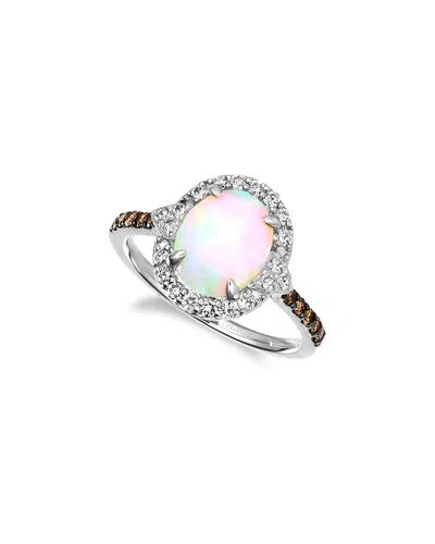 Le Vian Pastels 14k 1.43 Ct. Tw. Diamond & Opal Ring In Metallic