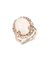 Le Vian Pastels 14k Rose Gold 6.29 Ct. Tw. Diamond & Opal Ring