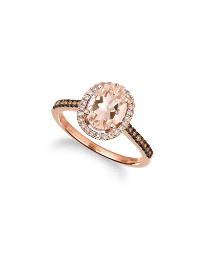 Le Vian ® Peach Morganite™ 14k Rose Gold 1.58 Ct. Tw. Diamond & Morganite Ring