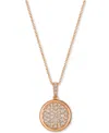 Le Vian Pendant Featuring Nude Diamonds Set In 14k Strawberry Gold