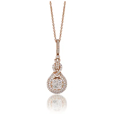 Le Vian Pendant Vanilla Diamonds Set In 14k Strawberry Gold P16013wh In Yellow