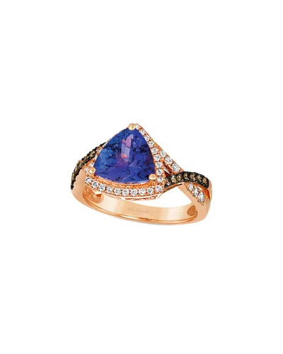 Le Vian Periwinkle 14k 2.28 Ct. Tw. Diamond & Tanzanite Ring In Gold