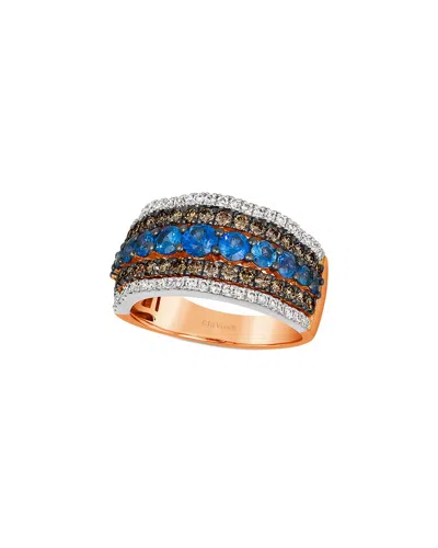 Le Vian ® Periwinkle 14k 2.30 Ct. Tw. Diamond & Sapphire Ring In Metallic
